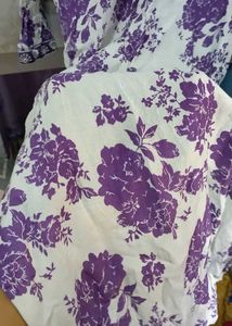 Floral Print Kurta and pant set size S