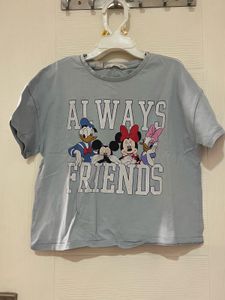 Light Blue Disney "Always Friends" T-Shirt