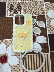 Cute Yellow Bow Phone Case