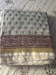Beautiful Hand Block Print Saree