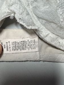 Delicate White Lace Bra