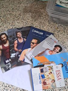 6 letters pads booklets featuring Actors