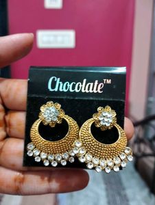 Set of 3 Pairs Ethnic Earrings