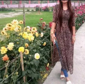 Animal Print Maxi Dress