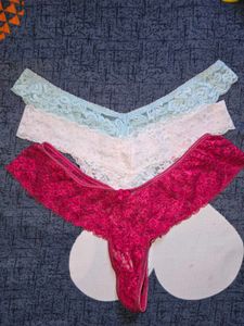 Lace Thong combo - Set of 3