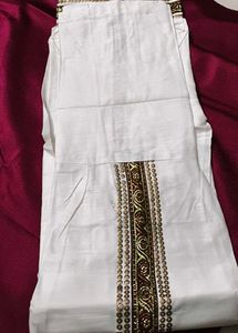 White Ethnic  women's salwaar