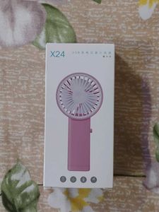 Electric portable charging fan