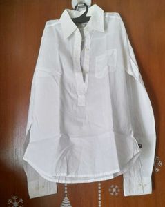 Classic White Tunic Shirt