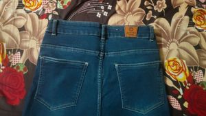 Blue Wash Denim Jeans