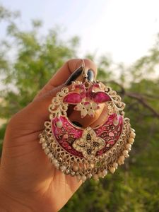 Grab this Silver Plated Peocock Jhumki💞