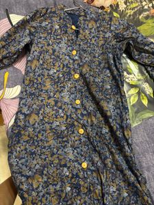 Floral Print Kurta