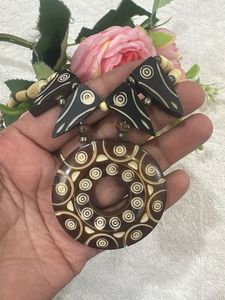 Bohemian Beaded Pendant Necklace