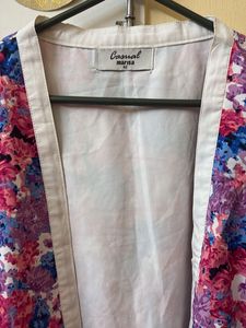 Floral shrug