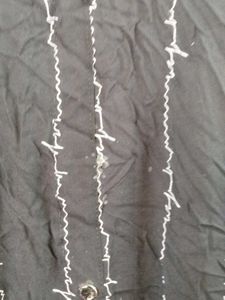 Vintage Black Kurta