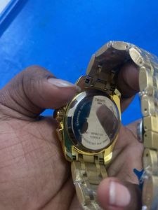 Tissot Chronograph Gold Watch