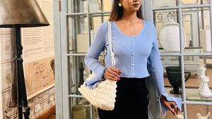 Chic Textured Shoulder Bag