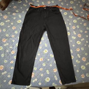 Classic Black Denim Jeans