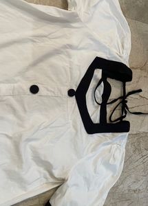 Chic White Puff Sleeve Top