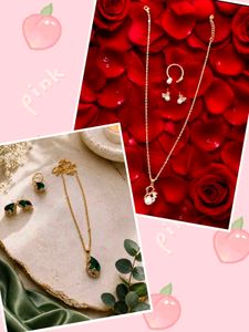 Elegant Gold-Tone Jewellery Set