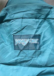 Teal Blue Jansport Backpack