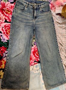 light wash blue baggy jeans /y2k newme