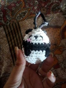 3 panda keychain for only 159rs