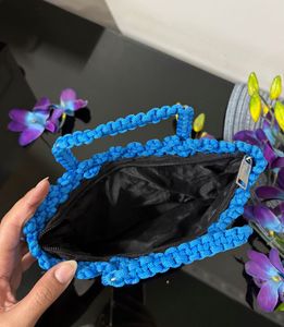 Blue Handbag