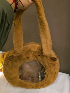 Cute Fuzzy Novelty Handbag