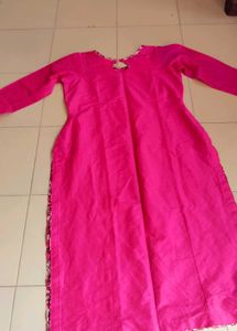 Vibrant Pink Kurti for Sale