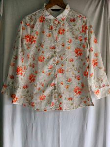Floral Broderie Anglaise Shirt