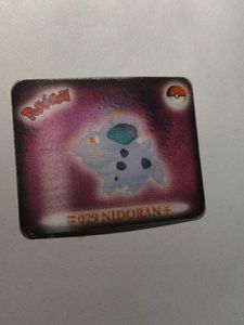 Nidorina pokemon motion card collectible