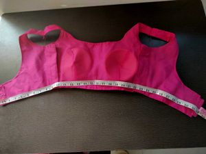 Vibrant Pink Sleeveless Blouse
