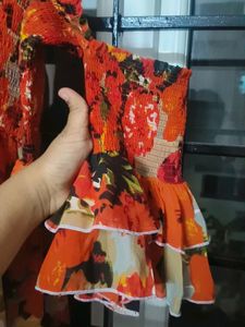 Boho Floral Print Maxi Dress