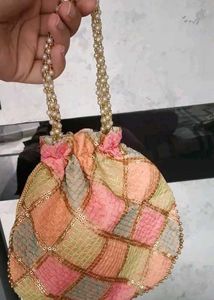Boho Beaded Potli Bag 💰💕