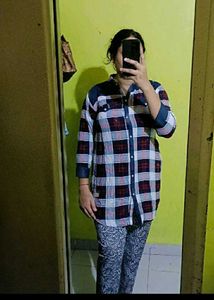 Trendy Plaid Flannel Shirt