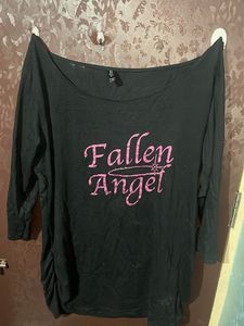 Fallen Angel Graphic Top