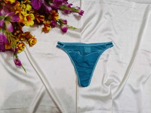 🇳🇿💫🎀Teal Mesh Thong Panty