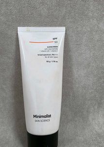 Minimalist Sunscreen SPF 50