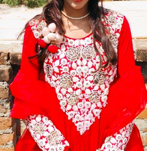 Full flair anarkali