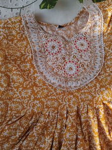 Cute Floral Print Frocks (Set of 2)