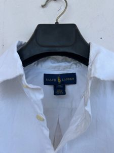 Classic White Polo Ralph Lauren Shirt