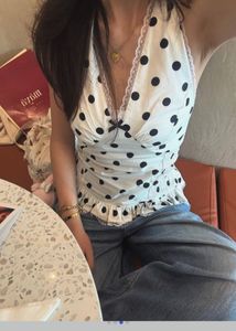 Cute Polka Dot Halter