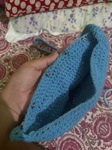 Cute Crochet Cloud Crossbody Bag