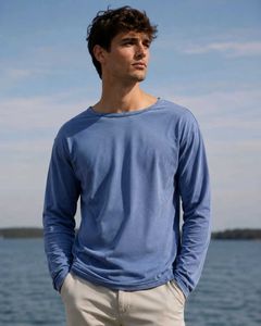 Blue Long Sleeve Tunic