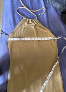 Elegant Backless Mini Dress