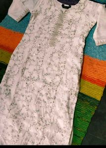 Embroidery Kurta Set.🤍🩷