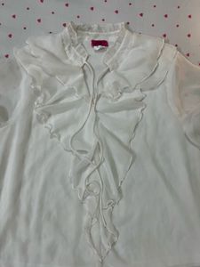 Chinese Ruffle top