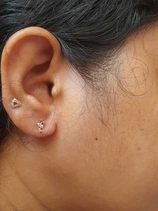 Charming Stud Earrings with Cubic Zirconia