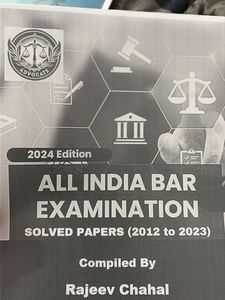 All India Bar Exam Solved Papers 2012-2023