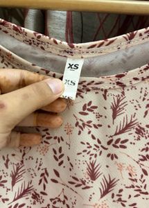 Floral Ruched Mini Dress